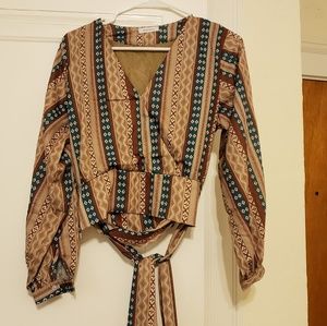 Indian inspired top